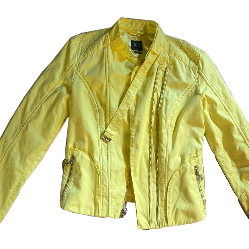 Armani Exchange Vibrant Yellow Jacket